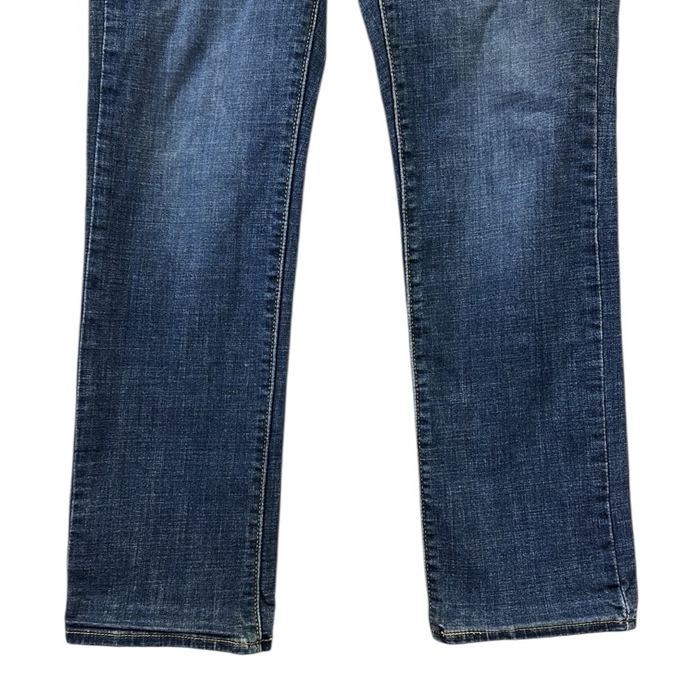 Levis Sculpt Classic Straight Leg Denim Mid Rise Blue Jeans Cotton Blend Size 27 - Picture 6 of 11